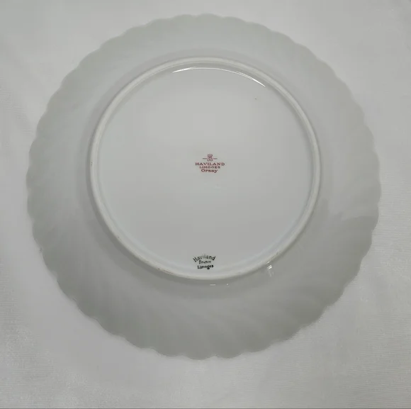 1960's Haviland Limoges France Orsay Bread Plates - Picture 2 of 5